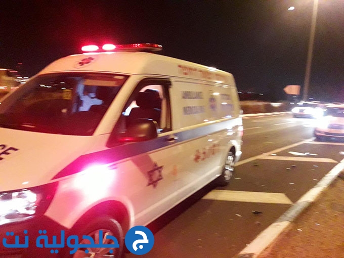 اصابة 10 اشخاص بحادث طرق على شارع 6 قرب مفرق نتسني عوز